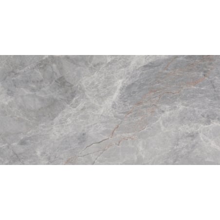 Mexen Tens Grey leštený rektifikovaný gres G1, podlahová a stenová dlaždica 120 x 60 cm, lesk - TL148-120-060-01
