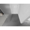 Mexen Kioto sprchová stena Walk-in 70 x 200 cm, matná 8 mm, biela - 800-070-101-20-30