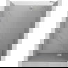 Mexen Lunar sprchové dvere otváracie pravé 130 cm, priehľadné, brúsený nikel - 834-130-000-97-00-P