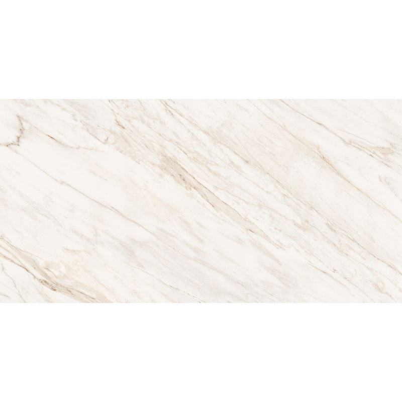 Mexen Angelo White glazovaný gres rekt. G1, podlahová a nástenná dlaždica 120 x 60 cm, lesk - TL156-120-060-00