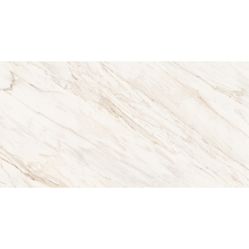 Mexen Angelo White glazúrovaný rektifikovaný gres G1, podlahovo-stenová dlaždica 120 x 60 cm, lesk - TL156-120-060-00