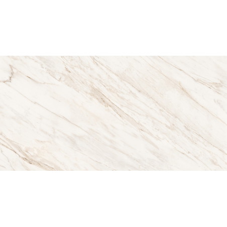Mexen Angelo White glazúrovaný rektifikovaný gres G1, podlahovo-stenová dlaždica 120 x 60 cm, lesk - TL156-120-060-00