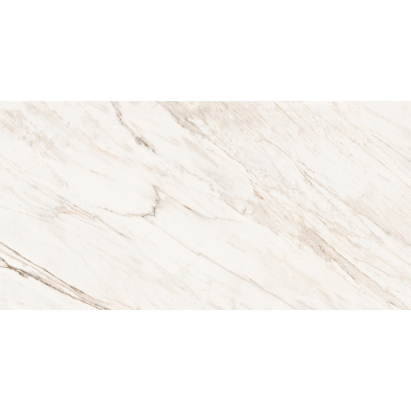 Mexen Angelo White glazúrovaný rektifikovaný gres G1, podlahovo-stenová dlaždica 120 x 60 cm, lesk - TL156-120-060-00