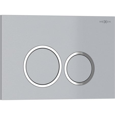 Mexen Tex 01 splachovací tlačidlo, matný chróm - 6101-04