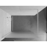 Mexen Kioto sprchová stena Walk-in 110 x 200 cm, mráz 8 mm, biela - 800-110-101-20-30