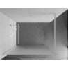 Mexen Kioto sprchová stena Walk-in 120 x 200 cm, matné sklo 8 mm, biela - 800-120-101-20-30
