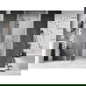 Mexen Lunar L sprchové dvere výklopné ľavé 80 cm, transparentné, chróm - 834L-080-000-01-00-L
