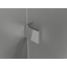 Mexen Lunar L sprchové dvere otočné ľavé 95 cm, transparentné, chróm - 834L-095-000-01-00-L