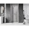 Mexen Lunar L sprchové dvere otočné ľavé 95 cm, transparentné, chróm - 834L-095-000-01-00-L