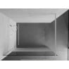 Mexen Kioto sprchová stena 120 x 200 cm, transparentnéné/inovať 8 mm, biela - 800-120-101-20-35