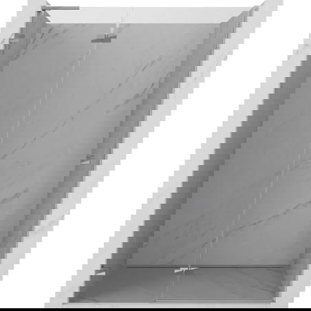 Mexen Lunar L sprchové dvere otváravé ľavé 140 cm, priehľadné, chróm - 834L-140-000-01-00-L