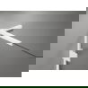 Mexen Lunar L sprchové dvere ľavé otváracie 115 cm, priehľadné, biele - 834L-115-000-20-00-L