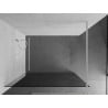 Mexen Kioto sprchová stena Walk-in 110 x 200 cm, grafit 8 mm, biela - 800-110-101-20-40