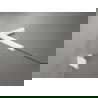Mexen Lunar L sprchové dvere výkyvné ľavé 140 cm, transparentné, biele - 834L-140-000-20-00-L