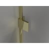 Mexen Lunar L sprchové dvere otváracie ľavé 85 cm, transparentné, zlaté - 834L-085-000-50-00-L