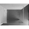 Mexen Kioto sprchová stena 110 x 200 cm, zrkadlo 8 mm, biela - 800-110-101-20-50