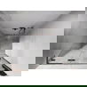 Mexen Lunar L sprchové dvere výklopné ľavé 125 cm, transparentné, ružové zlato - 834L-125-000-60-00-L