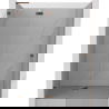 Mexen Lunar L sprchové dvere výklopné ľavé 140 cm, transparentné, ružové zlato - 834L-140-000-60-00-L