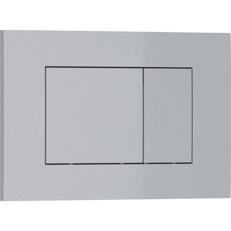 Mexen Tex 02 splachovacie tlačidlo, matný chróm - 6102-04