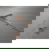 Mexen Lunar L sprchové dvere otočné ľavé 140 cm, transparentné, brúsená meď - 834L-140-000-65-00-L
