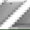Mexen Lunar L sprchové dvere sklopné ľavé 130 cm, transparentné, brúsená zbraňová sivá - 834L-130-000-66-00-L