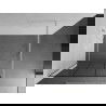 Mexen Kioto sprchová stena 110 x 200 cm, transparentnéné/čierny vzor 8 mm, biela - 800-110-101-20-77