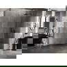 Mexen Lunar L sprchová stena Walk-in pravá 110 x 200 cm, transparentná 8 mm, kartáčovaná sivá - 830L-110-000-66-00-P