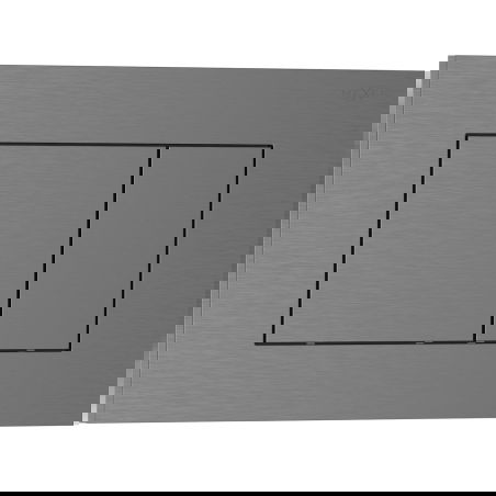 Mexen Tex 02 splachovacie tlačidlo, brúsená zbraňová šedá - 6102-12