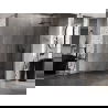 Mexen Lunar L sprchová stena Walk-in pravá 80 x 200 cm, transparentná 8 mm, čierna - 830L-080-000-70-00-P