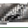 Mexen Lunar L sprchová stena Walk-in pravá 100 x 200 cm, transparentná 8 mm, čierna - 830L-100-000-70-00-P