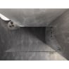 Mexen Lunar L sprchová stena Walk-in pravá 70 x 200 cm, transparentná 8 mm, brúsený nikel - 830L-070-000-97-00-P