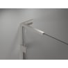Mexen Lunar L sprchová stena Walk-in pravá 70 x 200 cm, transparentná 8 mm, brúsený nikel - 830L-070-000-97-00-P