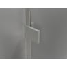 Mexen Lunar L sprchová stena Walk-in pravá 90 x 200 cm, transparentná 8 mm, brúsený nikel - 830L-090-000-97-00-P