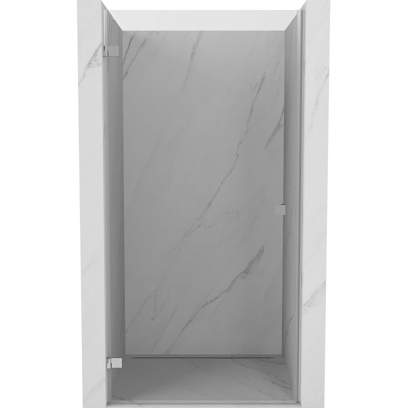 Mexen Lunar-B sprchové dvere výklopné ľavé 90 cm, priehľadné, chróm - 832-090-000-01-00-L