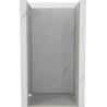 Mexen Lunar-B ľavé otváravé sprchové dvere 85 cm, transparentné, zlaté - 832-085-000-50-00-L