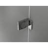 Mexen Lunar L sprchové dvere otočné pravé 85 cm, transparentné, chróm - 834L-085-000-01-00-P