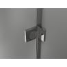 Mexen Lunar L sprchové dvere otváracie pravé 90 cm, priehľadné, chróm - 834L-090-000-01-00-P