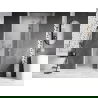 Mexen Lunar L sprchové dvere otváracie pravé 90 cm, priehľadné, chróm - 834L-090-000-01-00-P