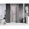 Mexen Lunar L sprchové dvere pravé 120 cm, transparentné, chróm - 834L-120-000-01-00-P