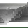 Mexen Kioto voľne stojaca sprchová stena 110 x 200 cm, transparentnéné/čierny vzor 8 mm, biela - 800-110-002-20-70