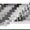 Mexen Lunar-B sprchové dvere, ľavé, 95 cm, priehľadné, brúsený nikel - 832-095-000-97-00-L