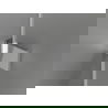 Mexen Lunar-B sprchové dvere otváracie pravé 85 cm, priehľadné, chróm - 832-085-000-01-00-P