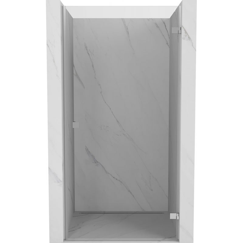 Mexen Lunar-B sprchové dvere otváracie pravé 85 cm, priehľadné, chróm - 832-085-000-01-00-P