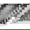 Mexen Lunar-B sprchové dvere otváracie pravé 85 cm, priehľadné, chróm - 832-085-000-01-00-P