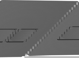 Mexen Tex 04 splachovacie tlačidlo, sivé - 6104-05