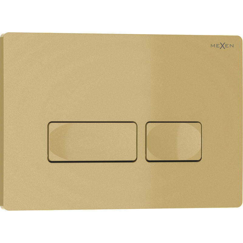Mexen Tex 04 splachovacie tlačidlo, zlaté - 6104-06
