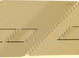 Mexen Tex 04 splachovacie tlačidlo, zlaté - 6104-06
