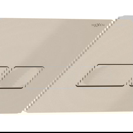 Mexen Tex 04 tlačidlo splachovania, béžové- 6104-07