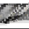 Mexen Lunar-B sprchové dvere otvárateľné pravé 85 cm, transparentné, zlaté - 832-085-000-50-00-P