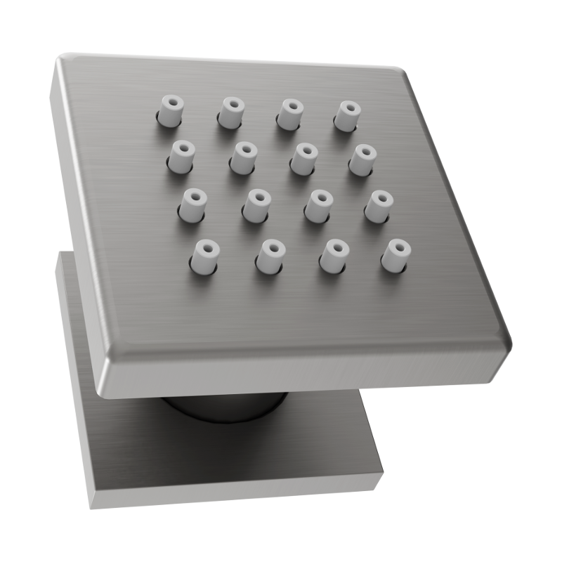 Mexen bočná nástenná sprcha, grafit - 79360-66